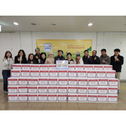 선유마을축제 수익금 전달식 진행